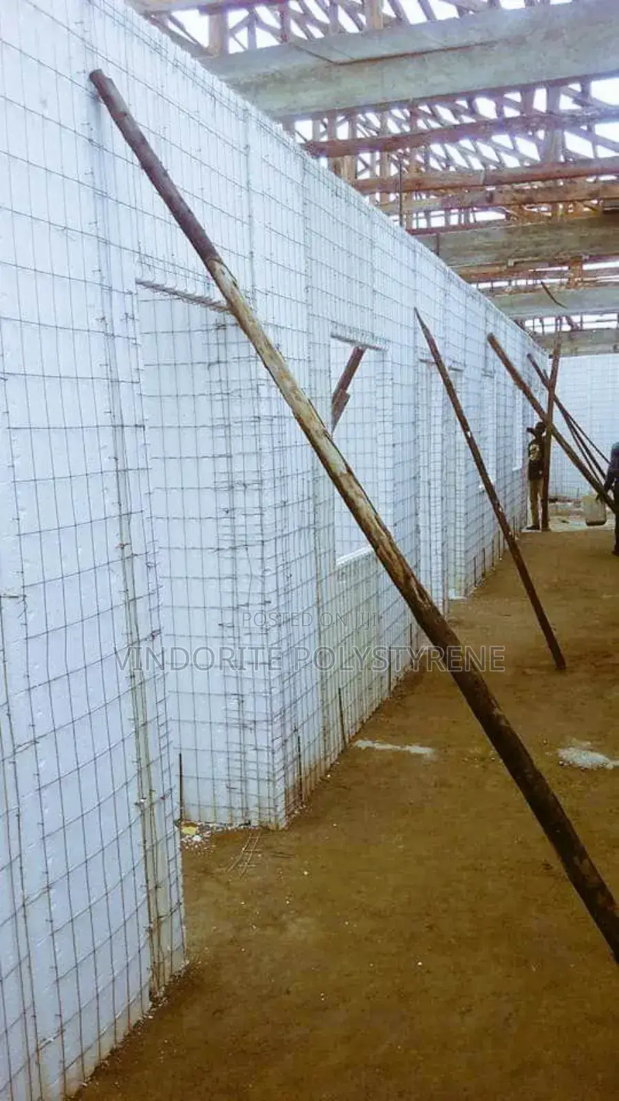 Vindorite Polystyrene Wall Partition