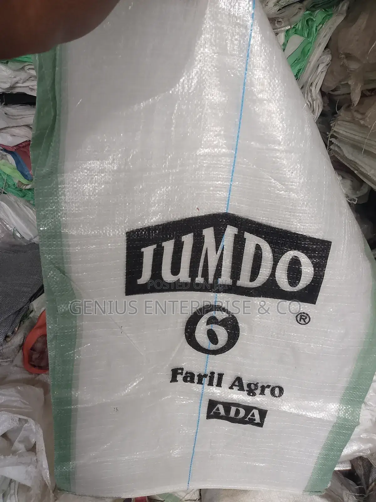 100kg Wide Transparent Agro Sacks. Available Close to You