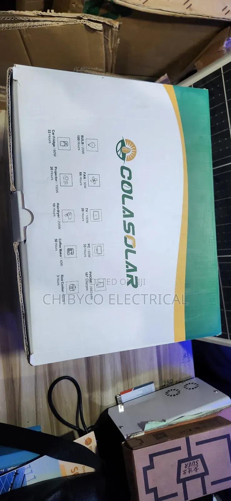 2000w Cola Solar Generator
