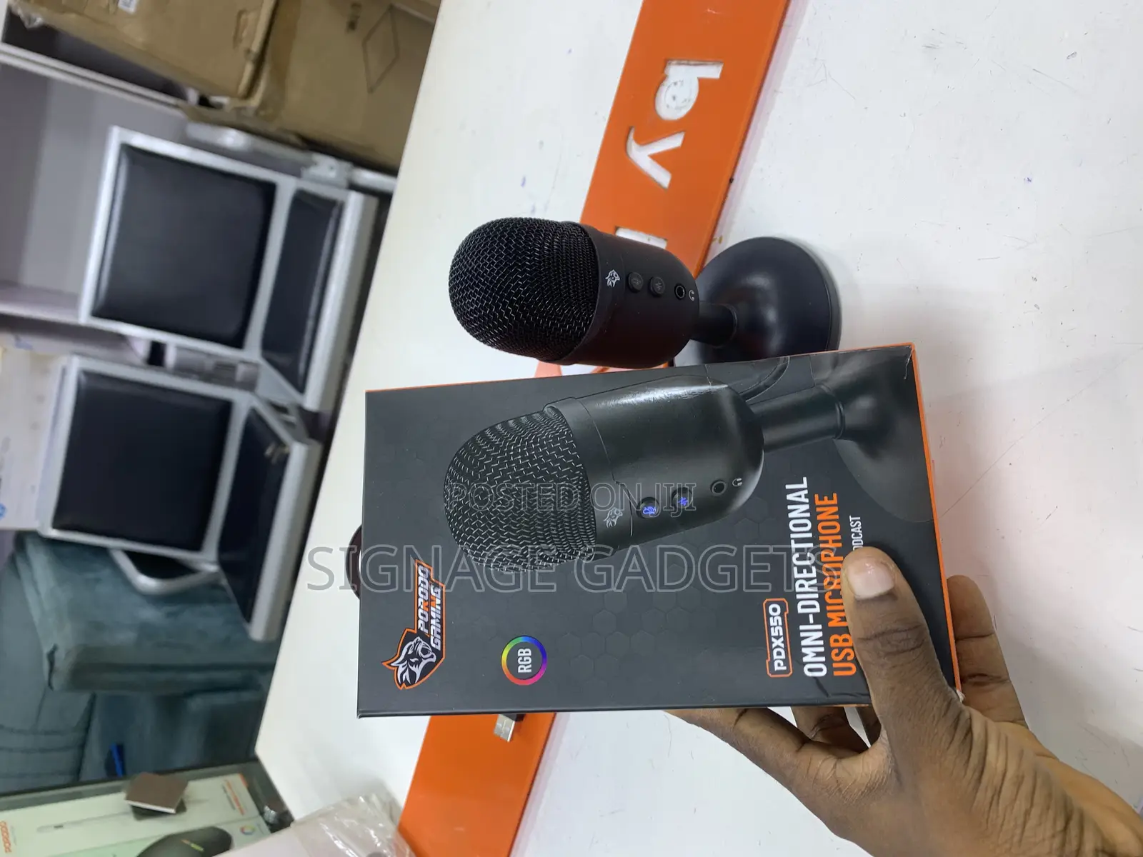 Porodo Wired Podcast Microphone