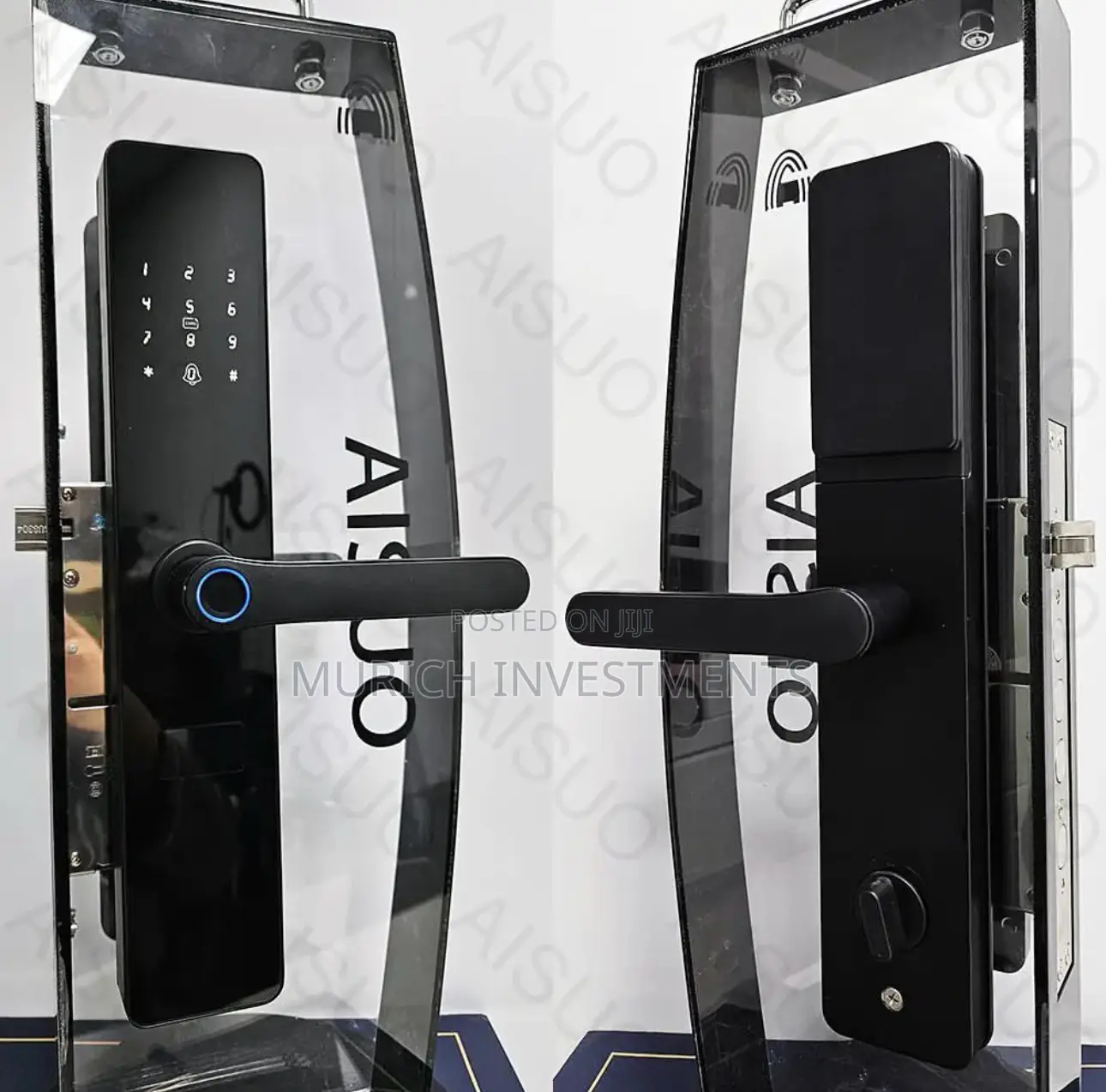 Tuya Smart App Wifi Fingerprint Door Lock Ic Card Digital