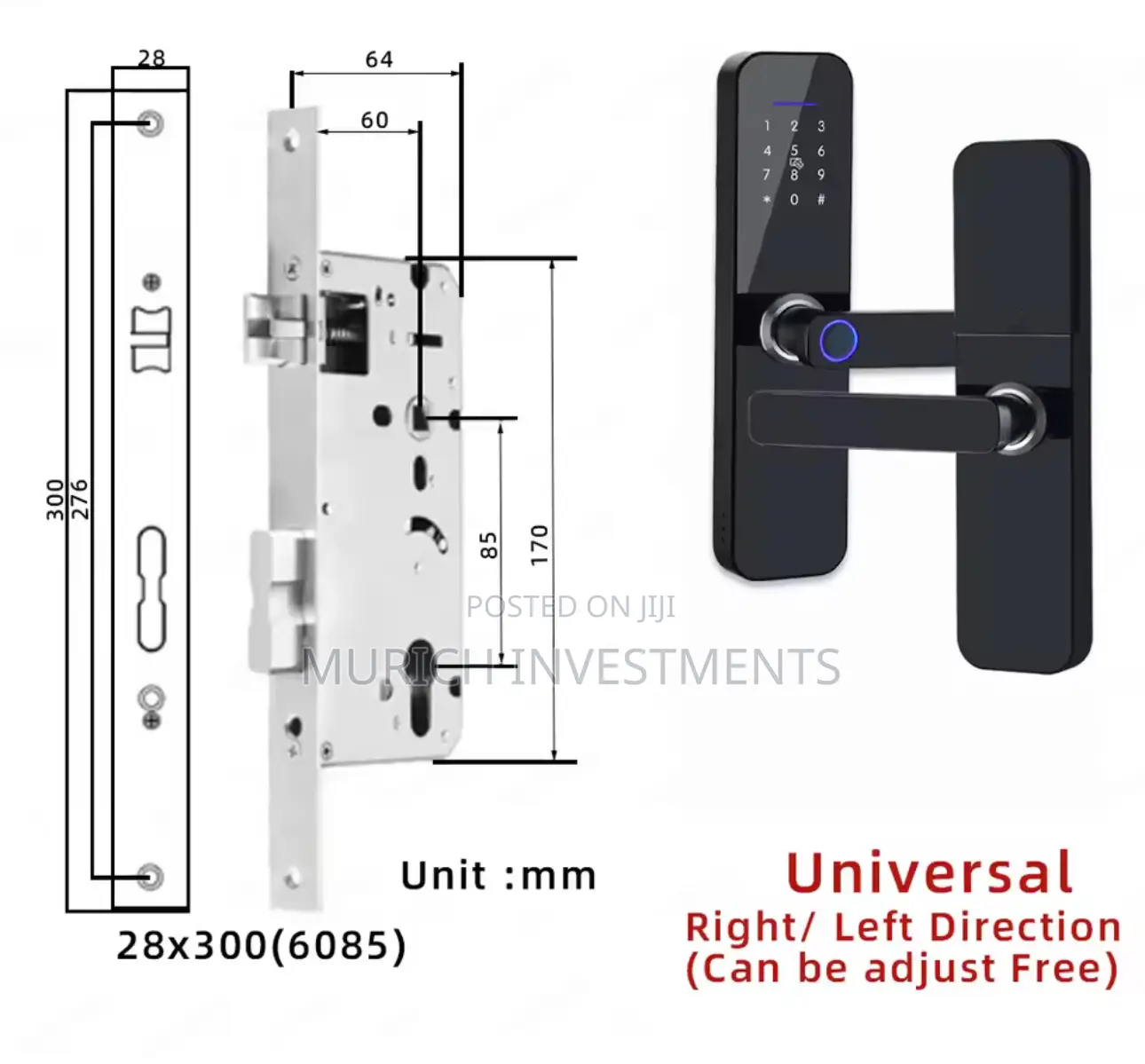 Tuya Wifi Smart Lock Fingerprint Keypad Door Lock