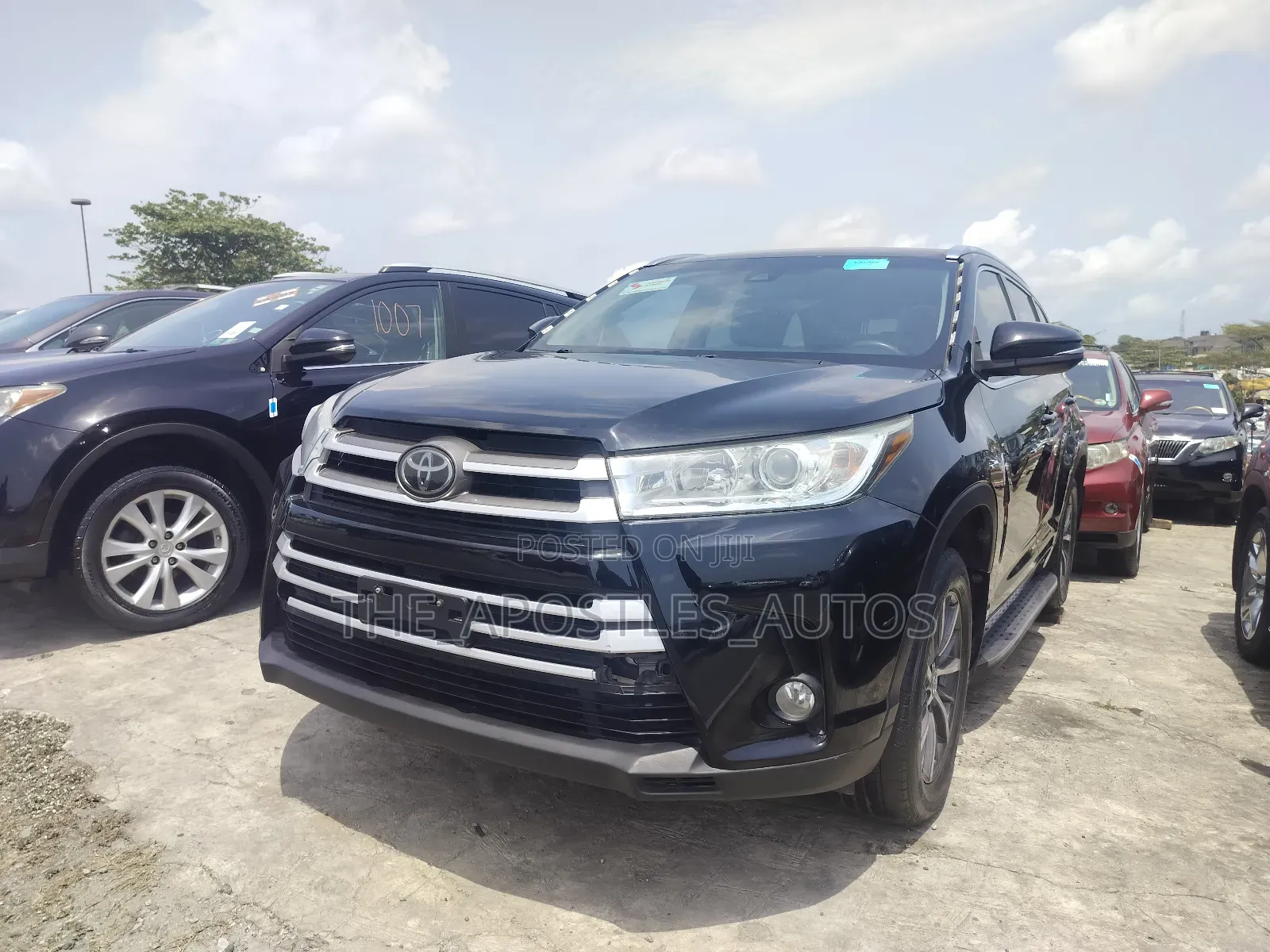 Toyota Highlander Limited Platinum 2019 Black