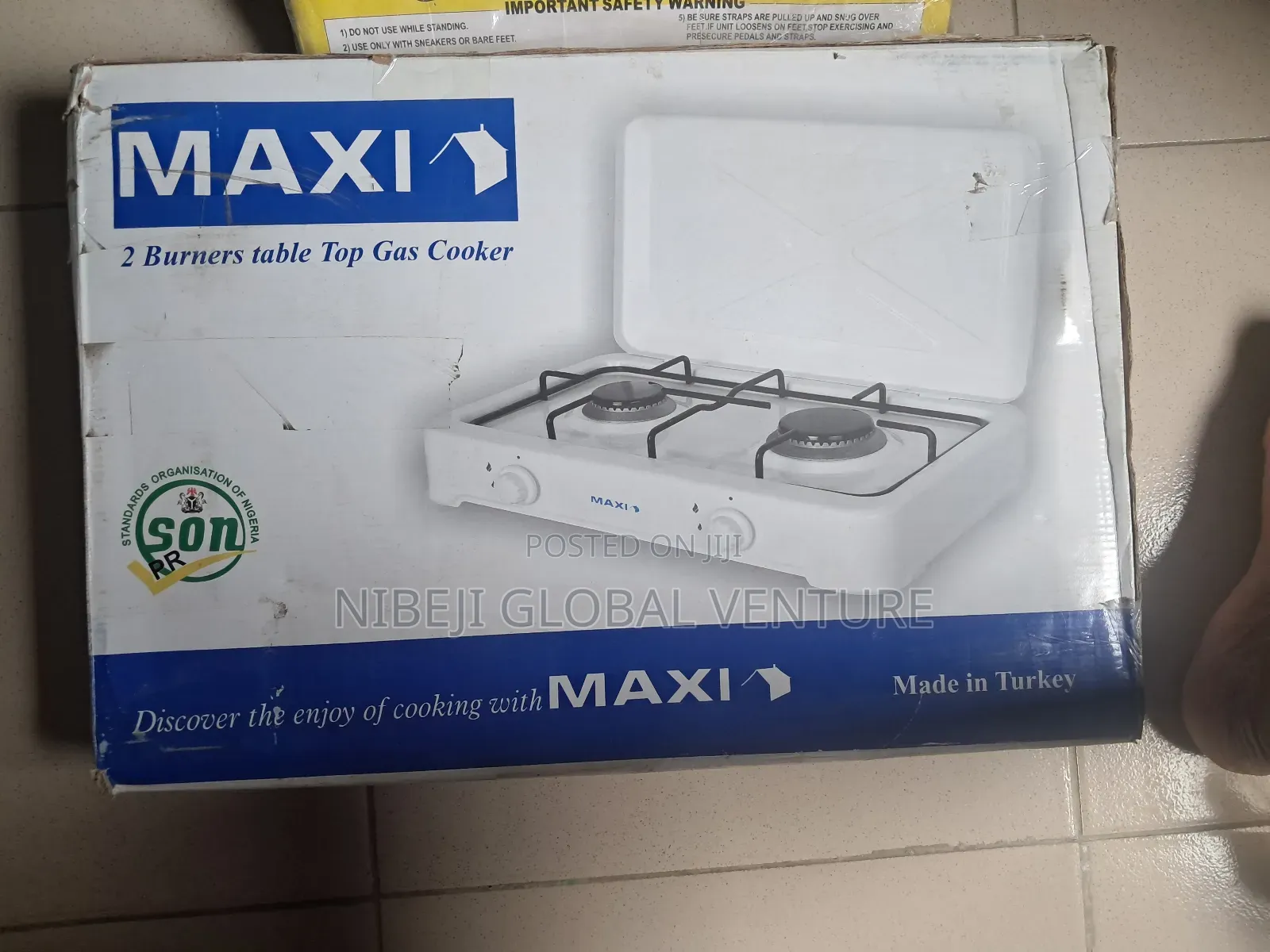 2 Burner Tabletop Gas Cooker