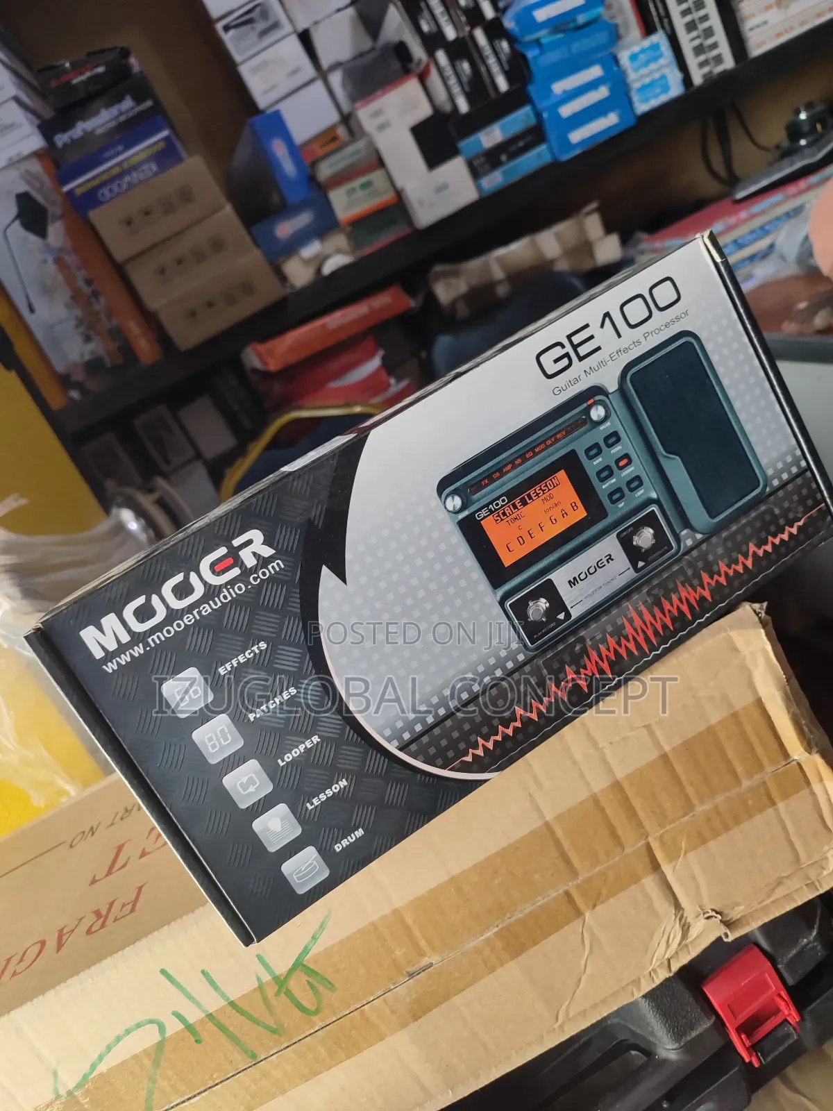 Mooer Ge100 Guitar Multi-effects Processor Effect Pedal