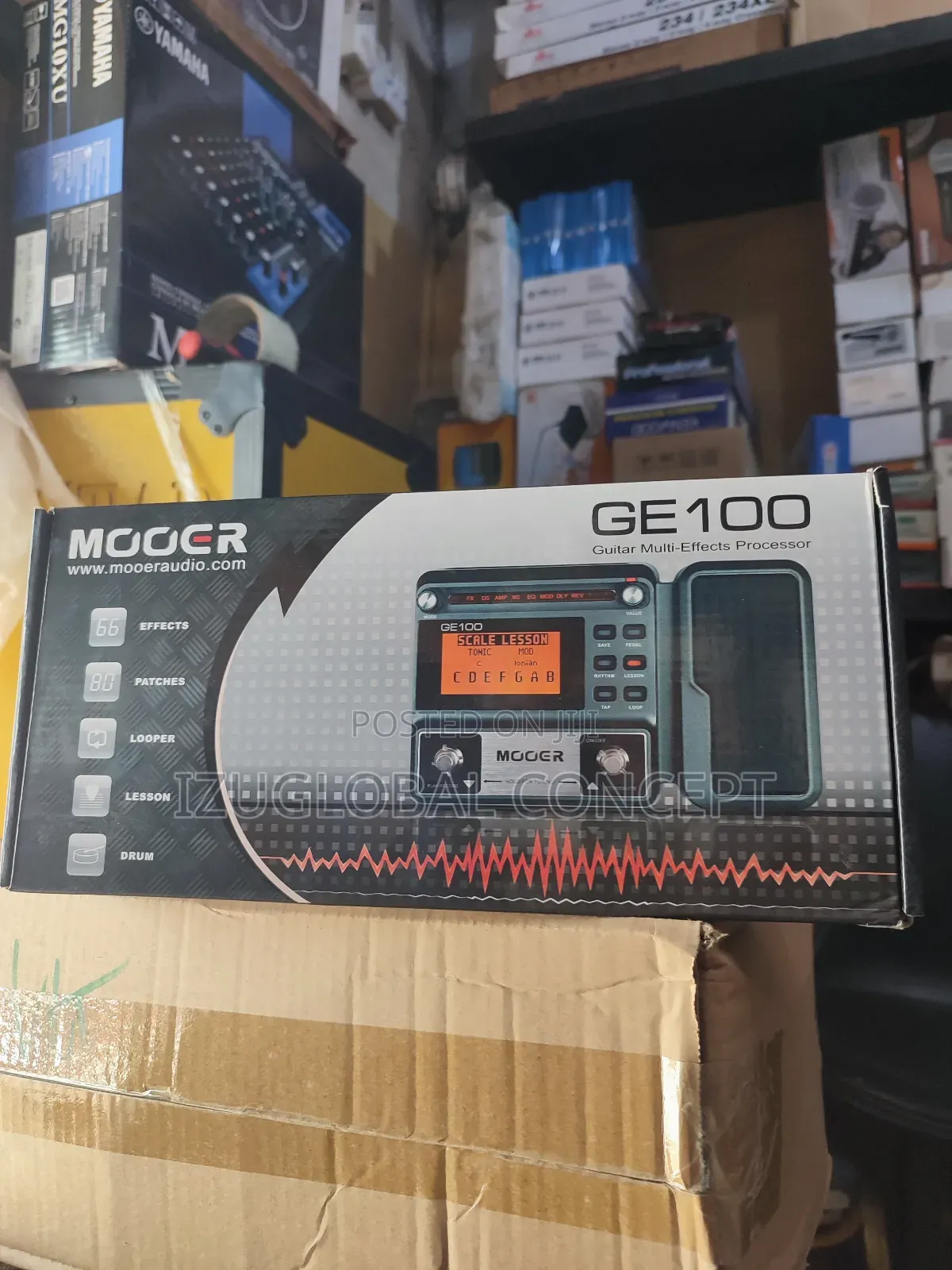 Mooer Ge100 Guitar Multi-effects Processor Effect Pedal