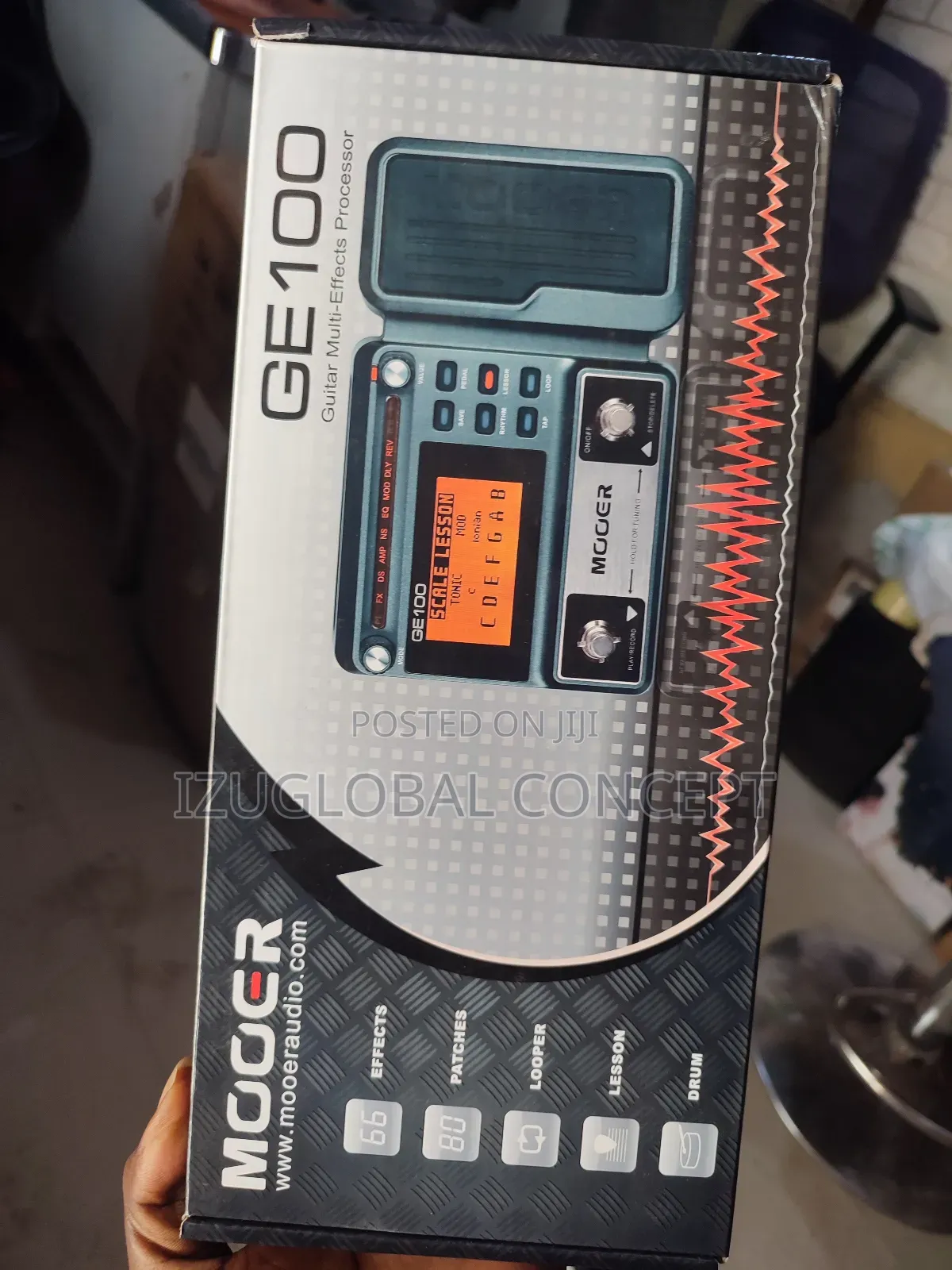 Mooer Ge100 Guitar Multi-effects Processor Effect Pedal