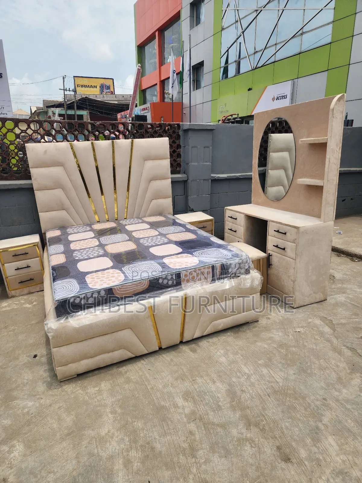 5by6 Upholstery Set of Bed Frame