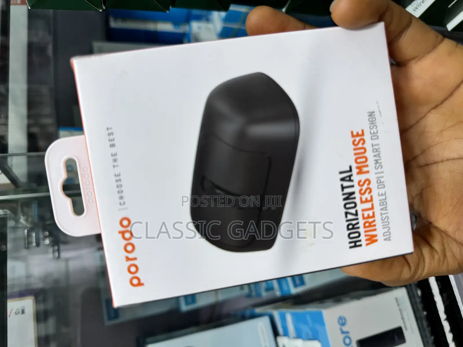 Porodo Wireless Horizontal Mouse Dpi 2000