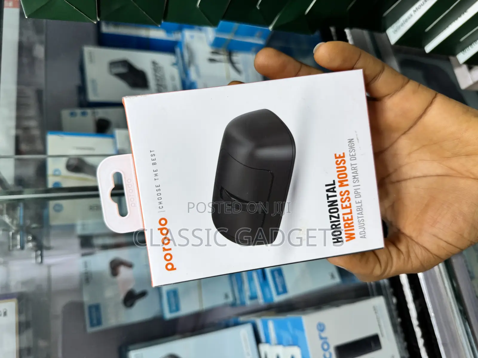 Porodo Wireless Horizontal Mouse Dpi 2000