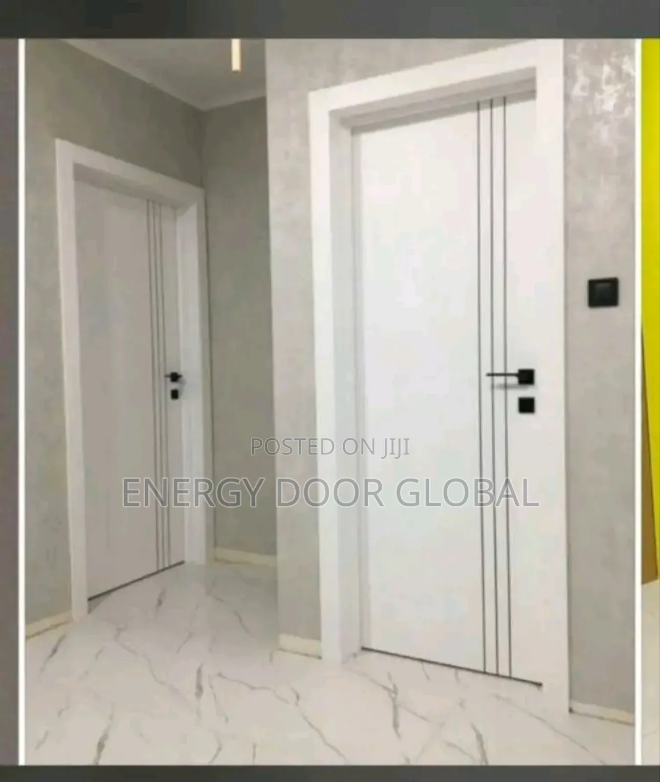 White Swiss HDF Interior Standard Room Door