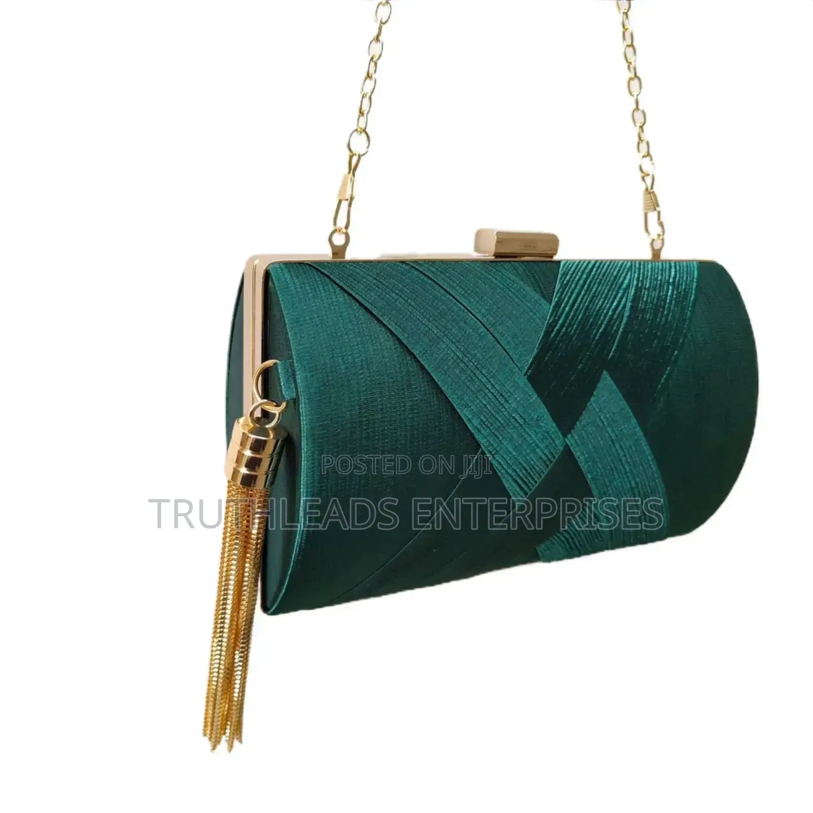European Women Silk Satin Clutch Bag