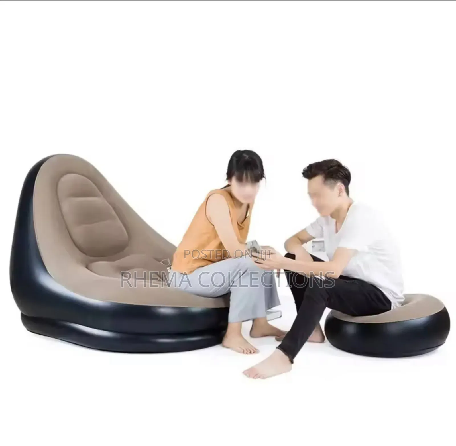 High Quality Luxury Inflatable Sofa With Electric Pump