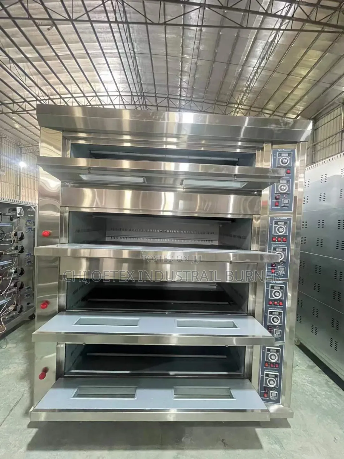 Industrial Gas 4deck Oven 16tay