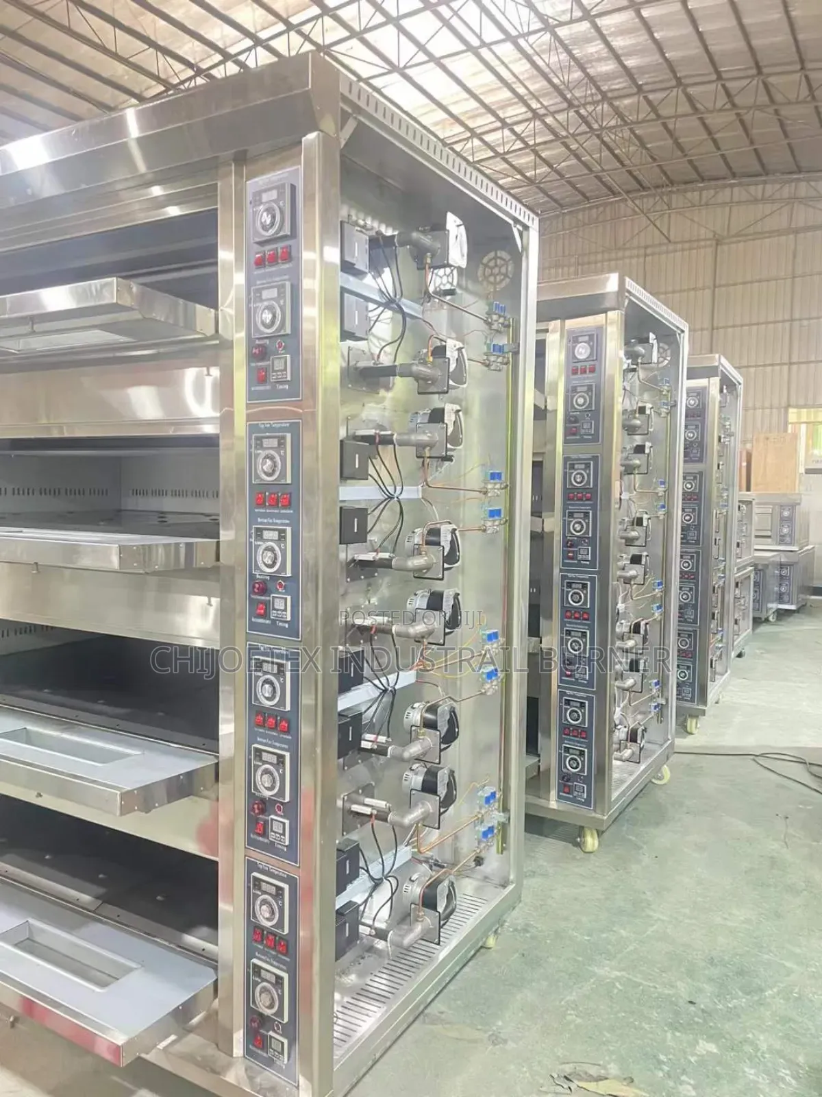 Industrial Gas 4deck Oven 16tay