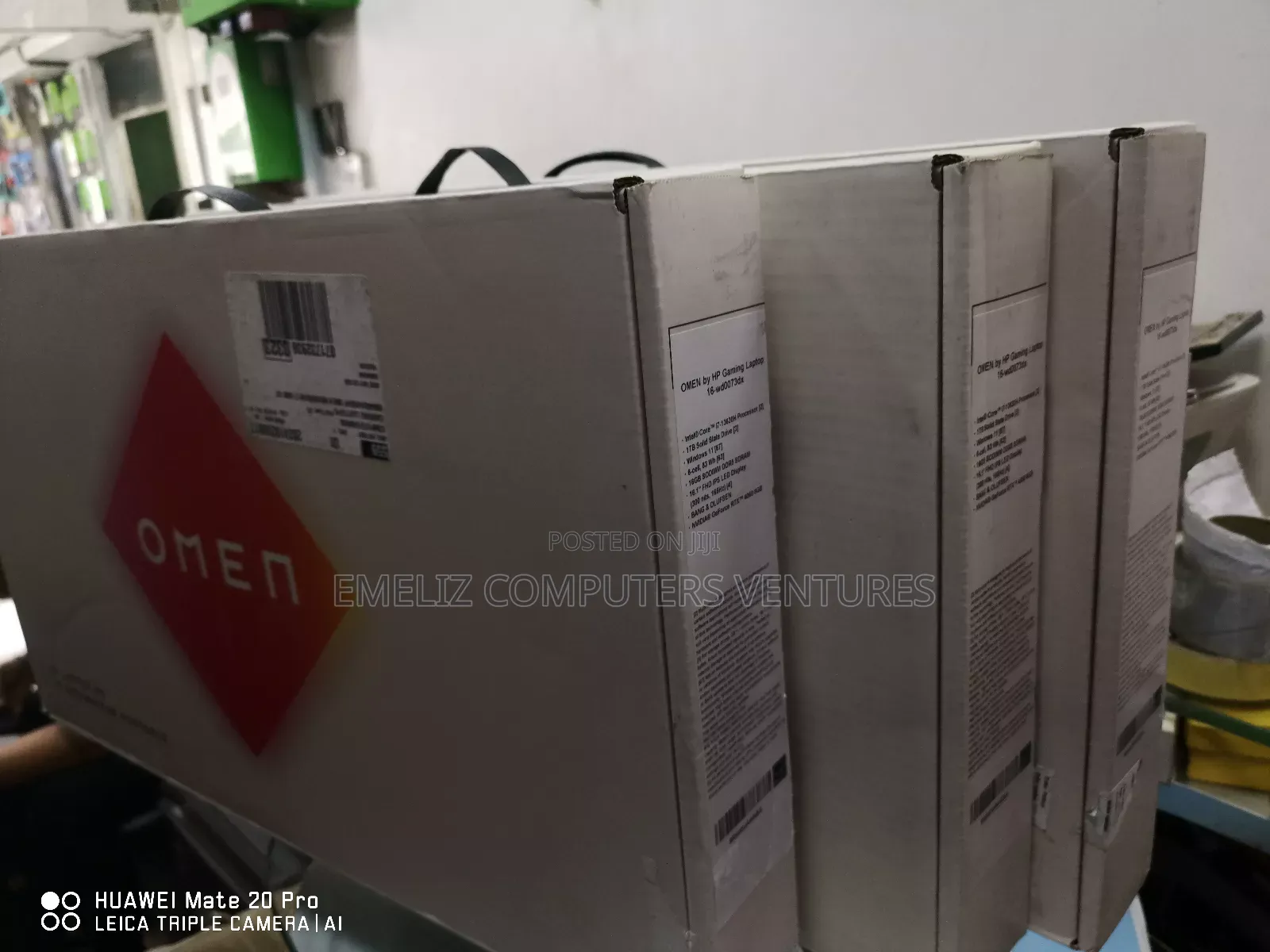 New Laptop HP Omen 16 16GB Intel Core I7 SSD 1T