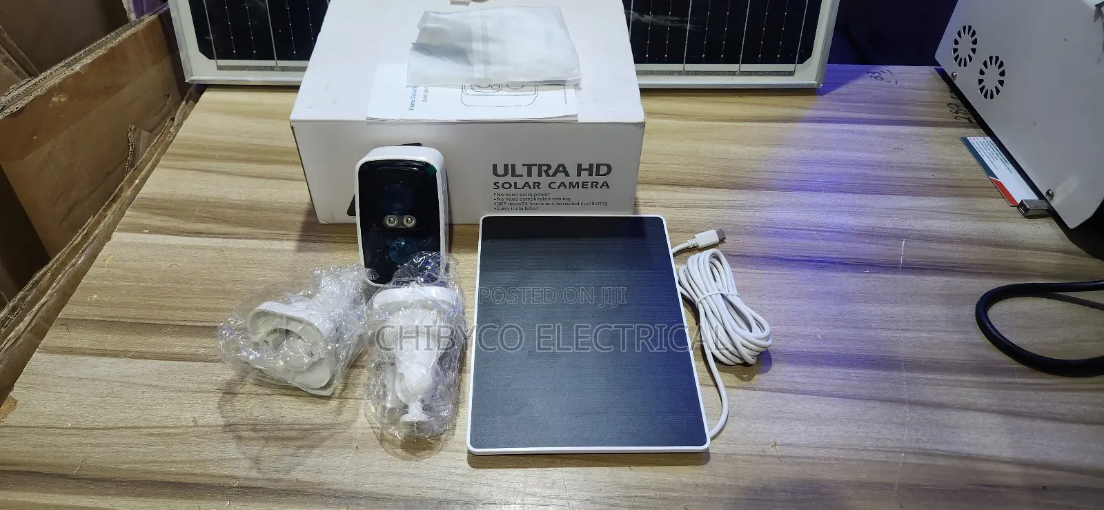 Indoor Solar Camera Ubox