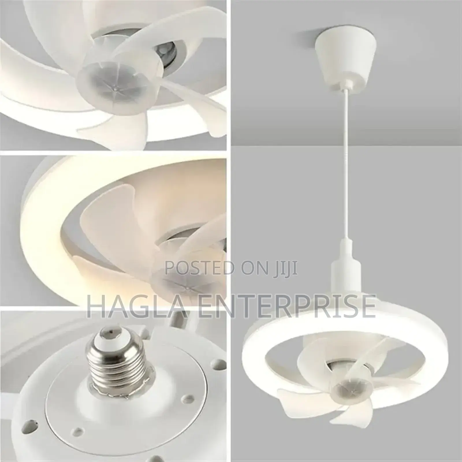 360 Rotation Light With Fan