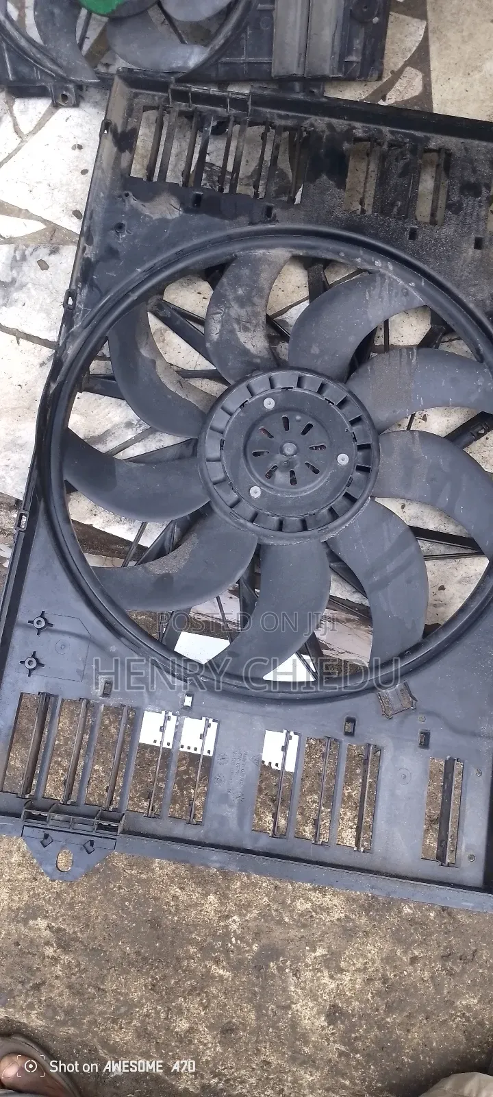 Radiator Fan for Porsche Panamera 2013 Model