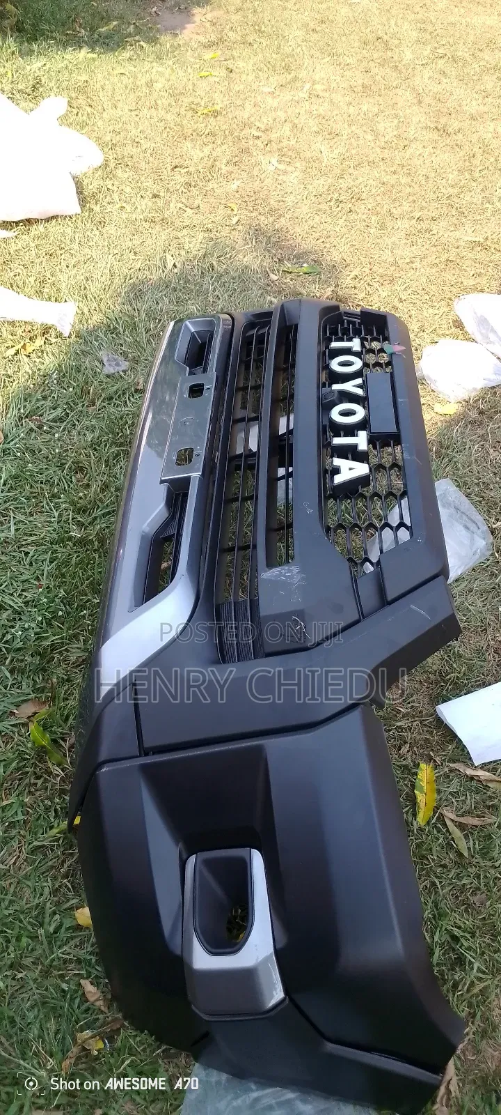 Complete Front Bumper for Toyota Hilux 2020