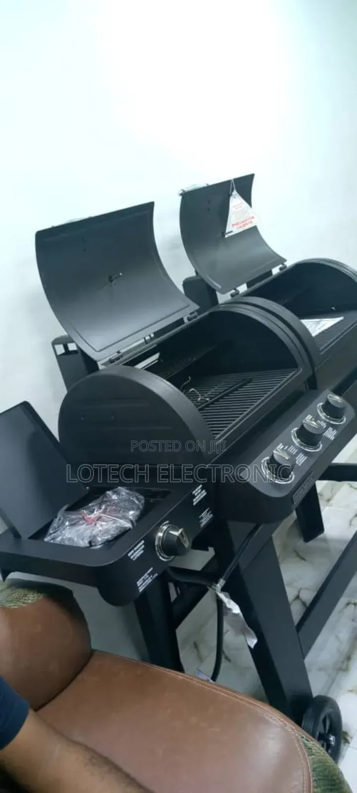 Industrial Barbecue Gas and Charcoal