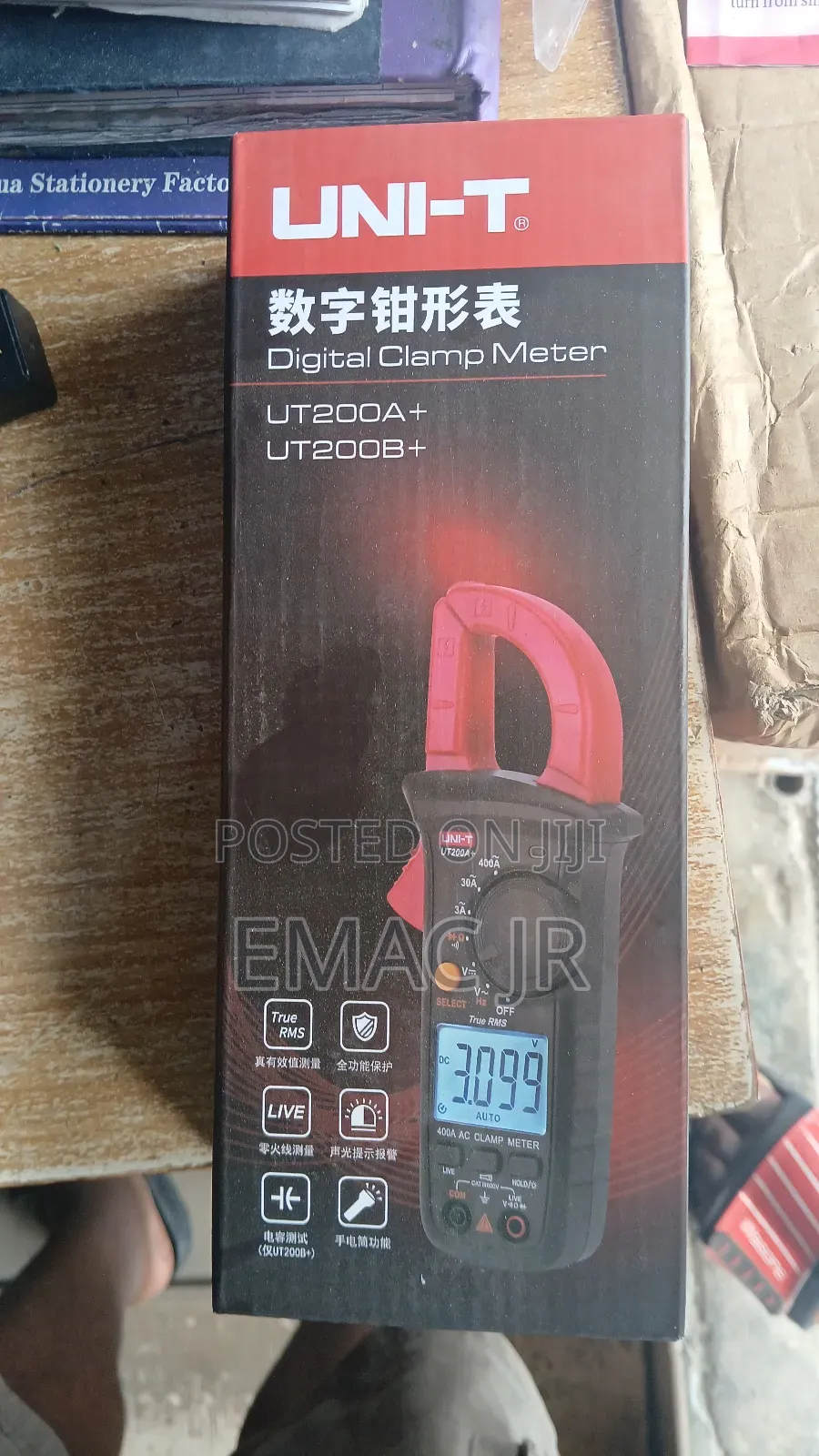 Uni-T Digital Clamp Meter, Specifically Models Ut200a+