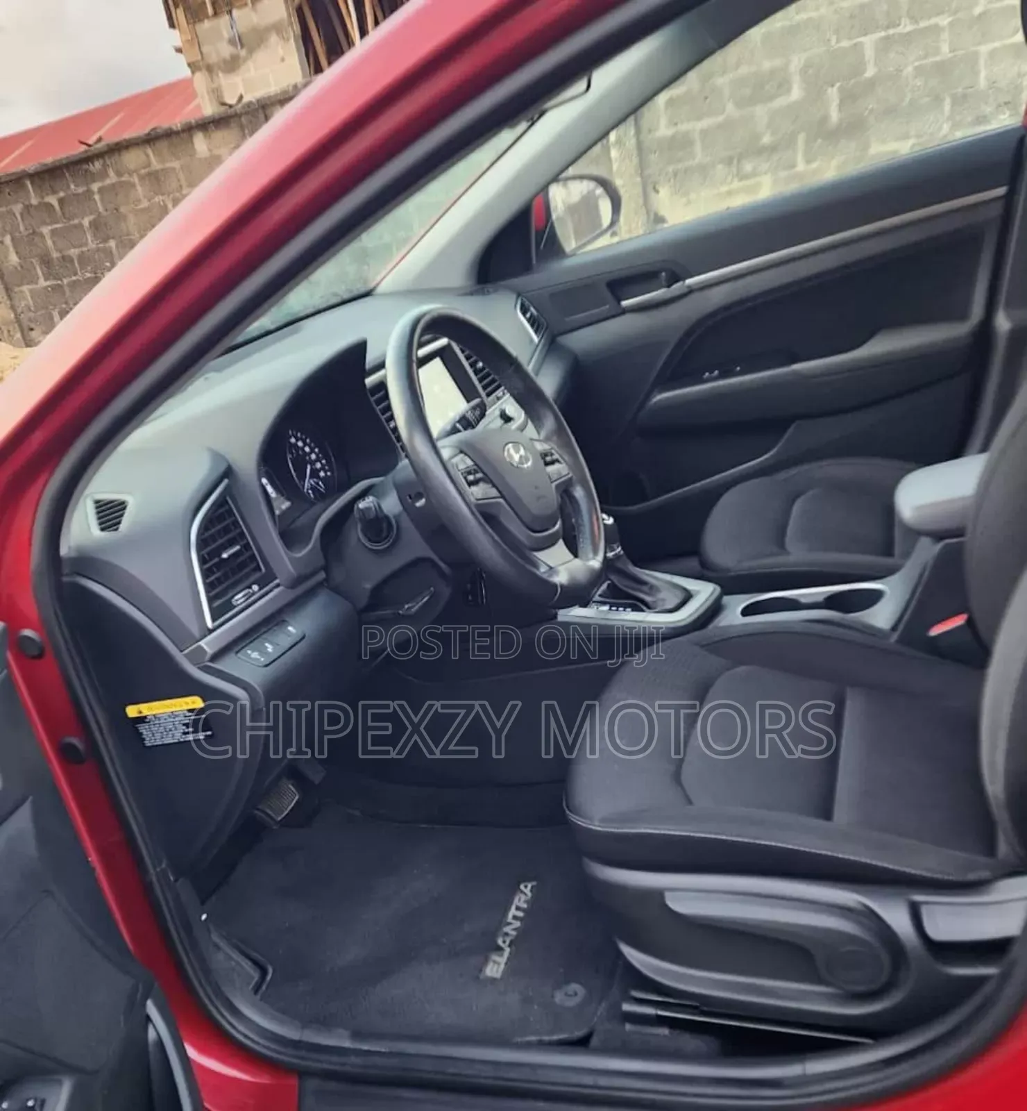 Hyundai Elantra 2017 Red