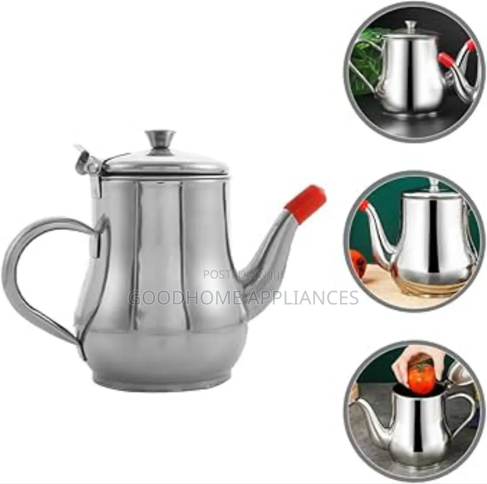 Stainless Steel Oil Filter Jug