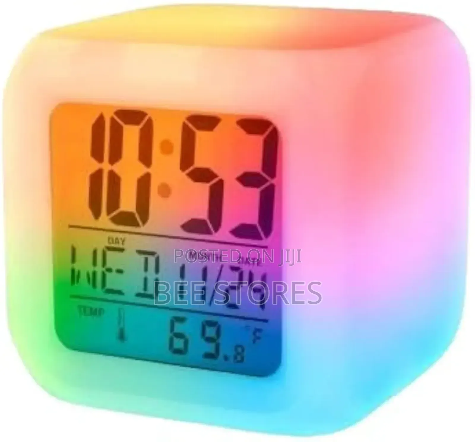 Colour Changing Cube Clock