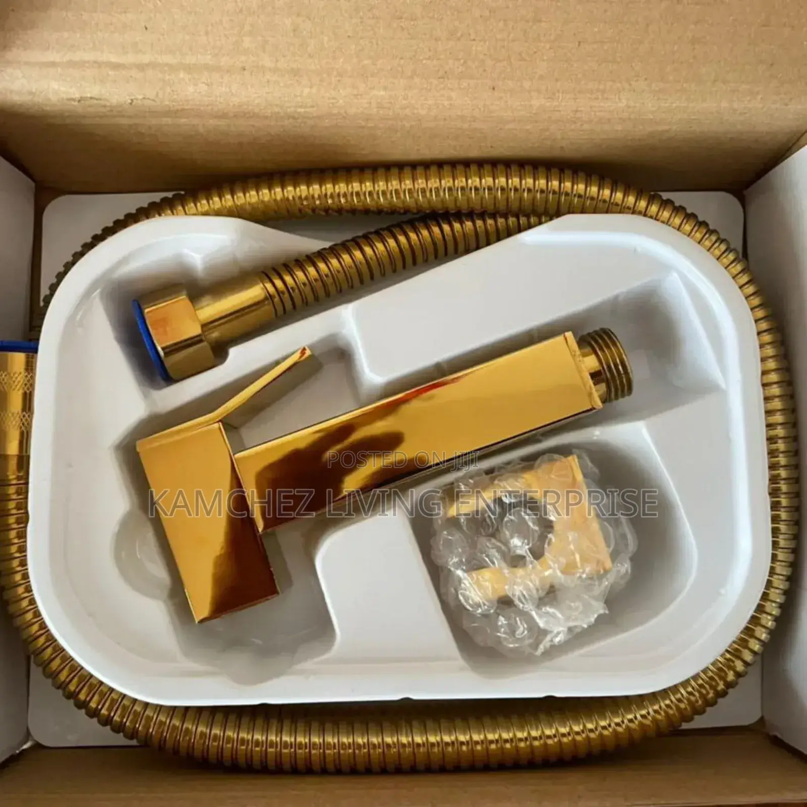 Gold Handheld Bidet Sprayer - Luxury Bathroom Upgrade
