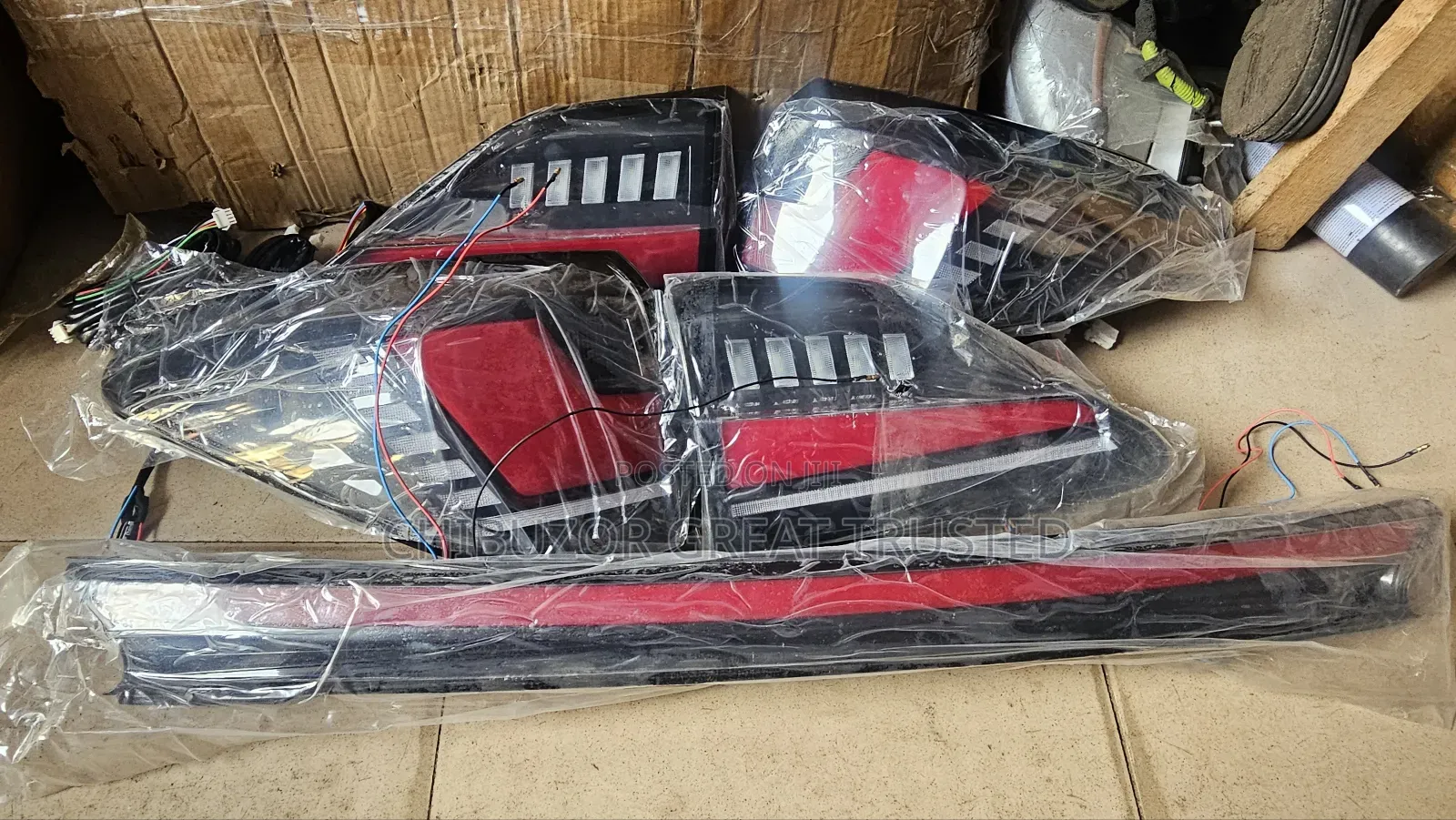 Complete Backlight for Lexus Rx 350 With Booth Chrome Light