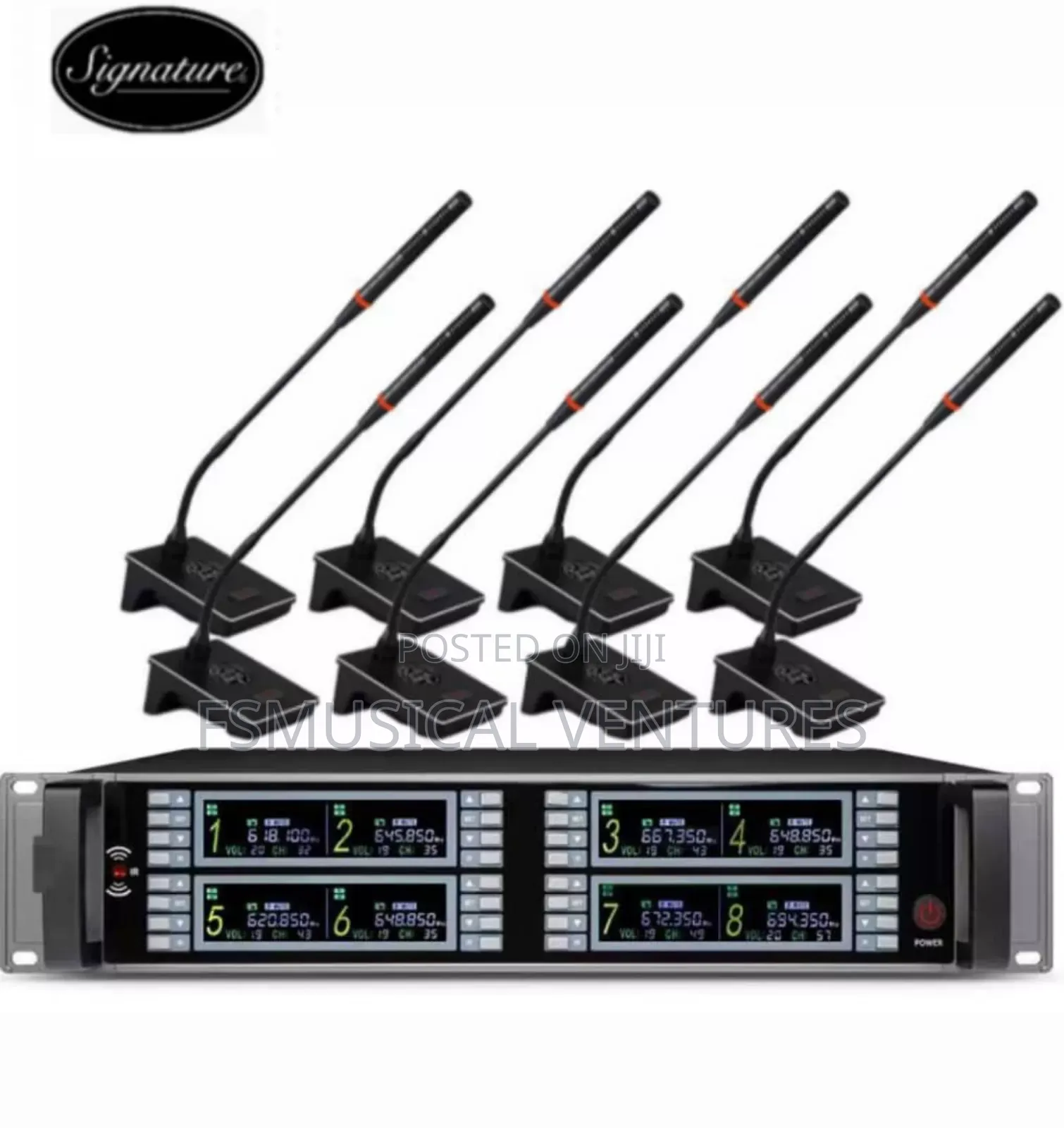 Conference Microphone 8in1 Digital System With Frequency Bt