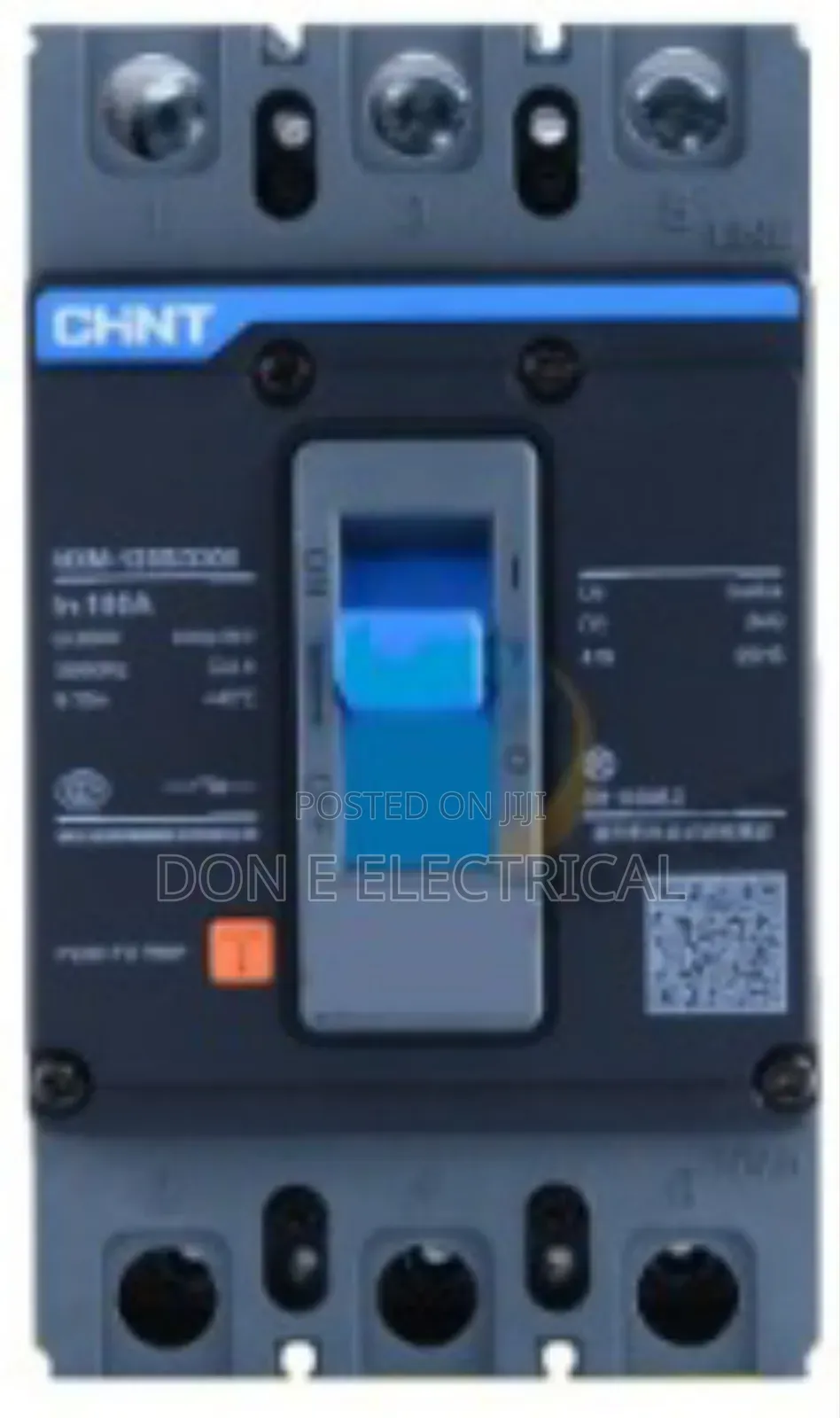 100amps 3pole McCb Chint Breaker