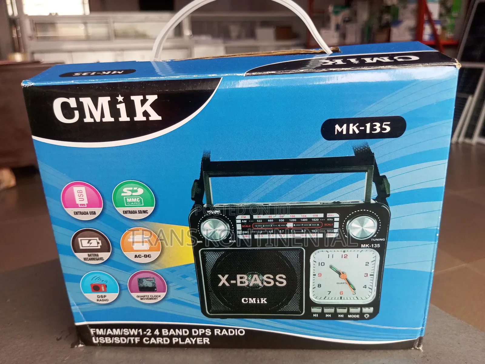 X Bass World Receiver DPS Radio