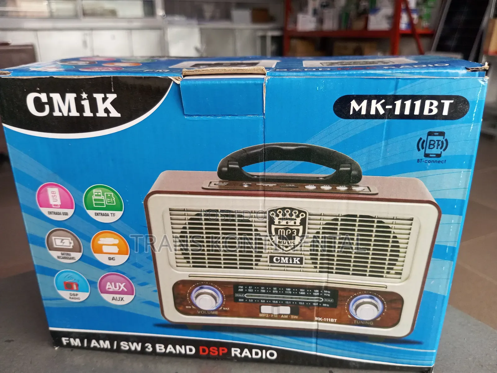 DSP Radio+ Fm/Am/Sw 3 Band