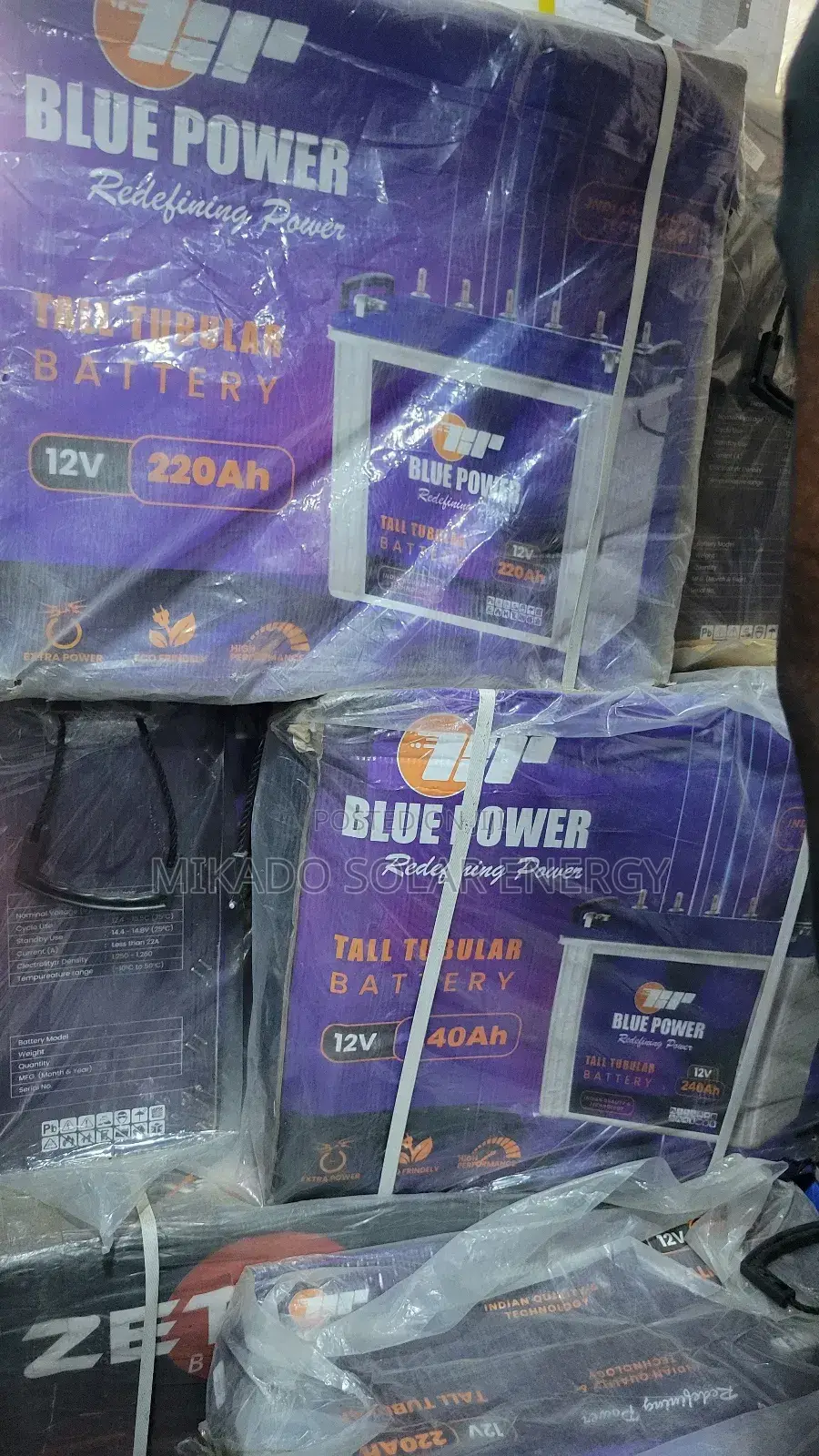 240ah Blue Power Tubular Battery
