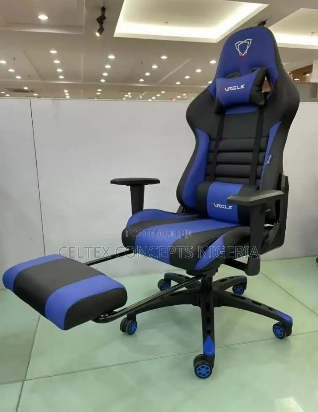 Gaming Chair With Footrest