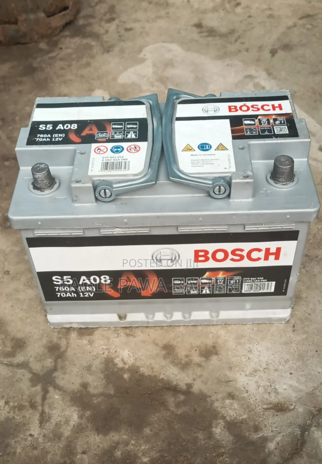 Tokunbo Agm Battery 75ah