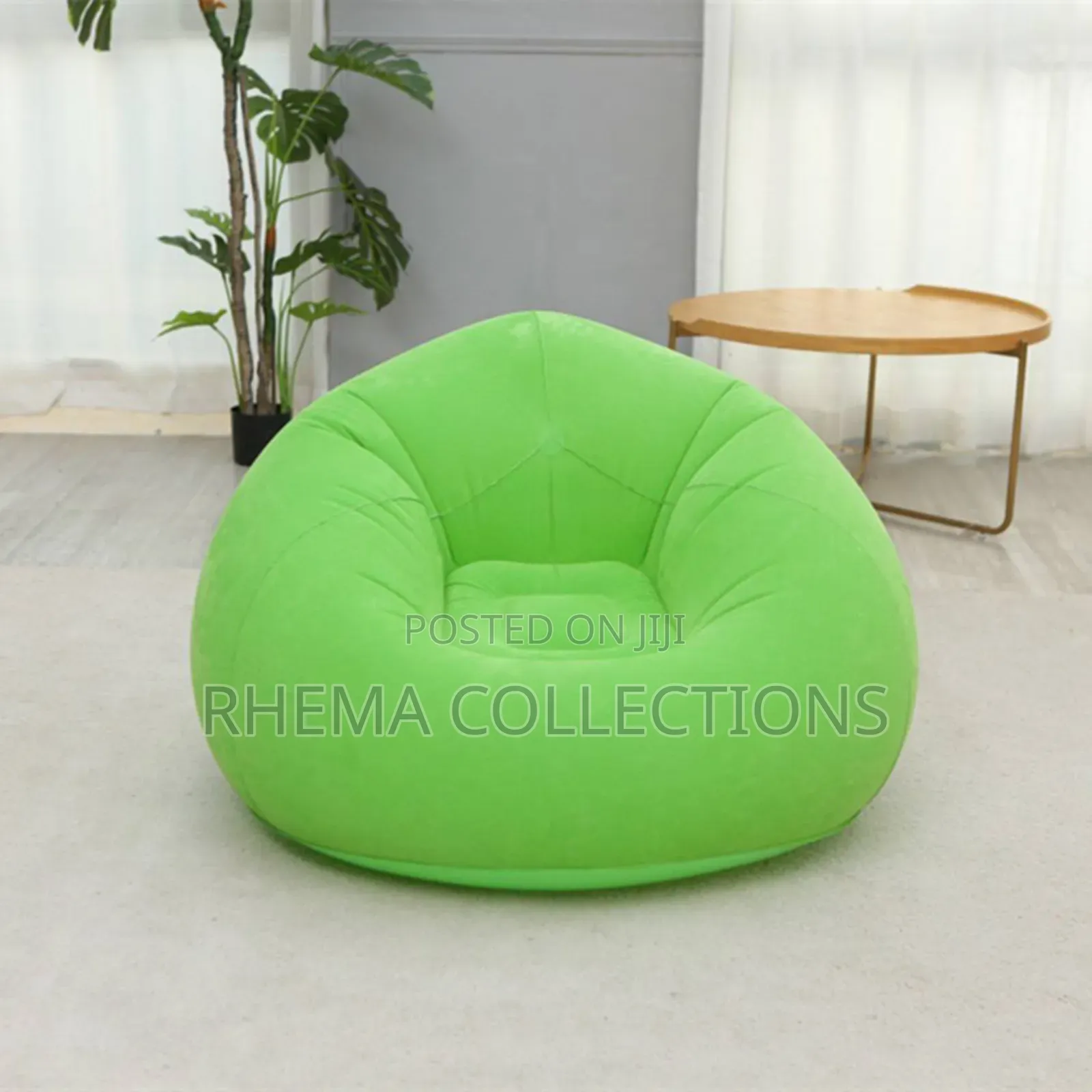 1pc Inflatable Bean Bag Indoor/Outdoor Sofa (Lounge Chair)