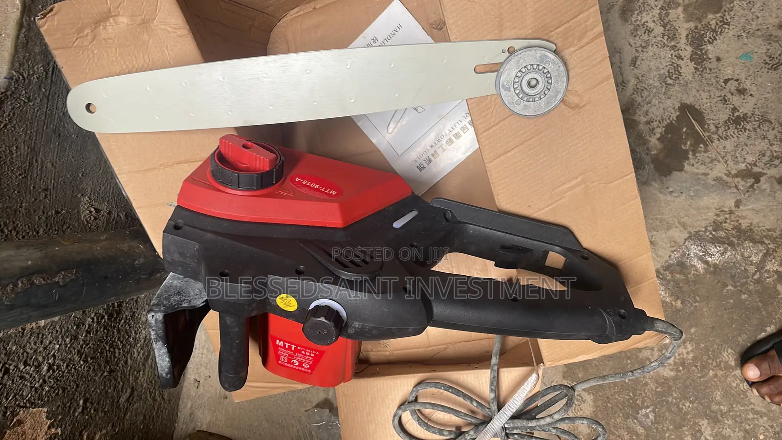 Electric Chainsaw Machine 18”