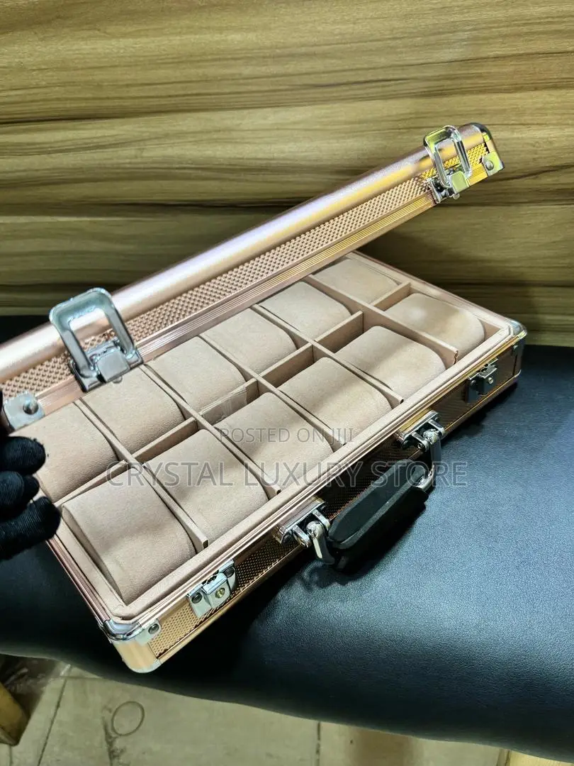 High Quality Luxury Wristwatch Safe Box