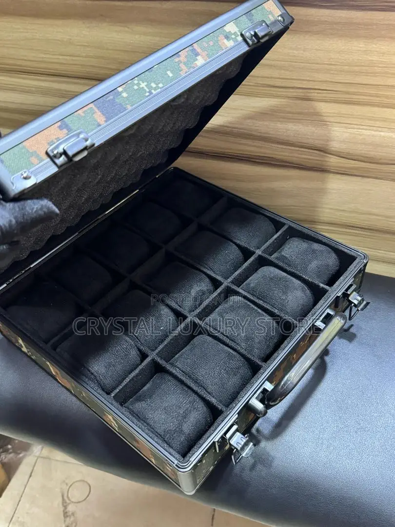 High Quality Luxury Wristwatch Safe Box