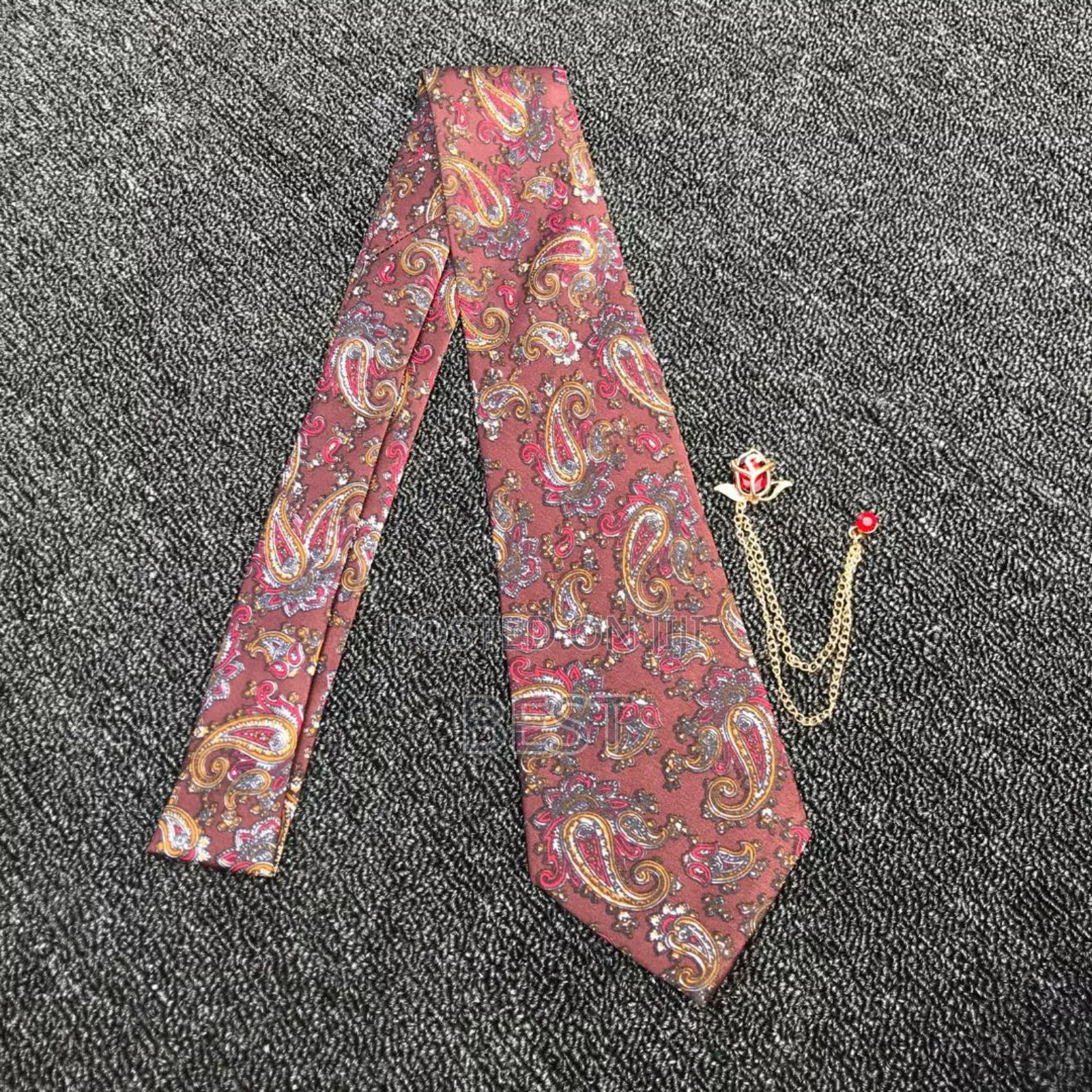 Vintage Ties With Accessories. Can Be Sold Separately Too