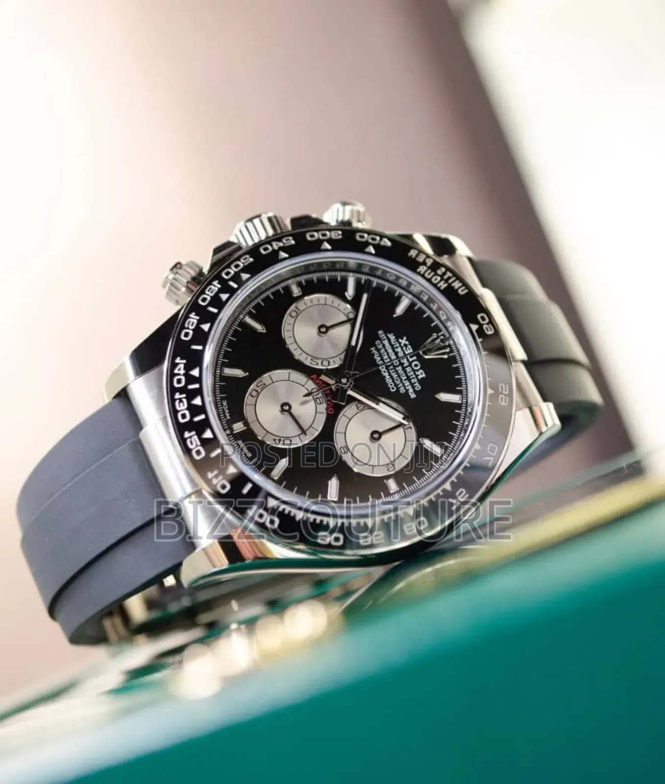 High Quality Grade Aaa Rolex Rubber Strap Watch