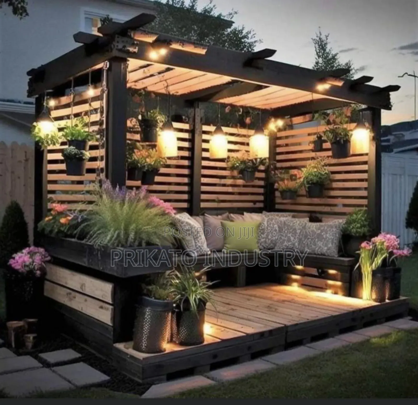 Crafting Pergola Tent and Open Bar