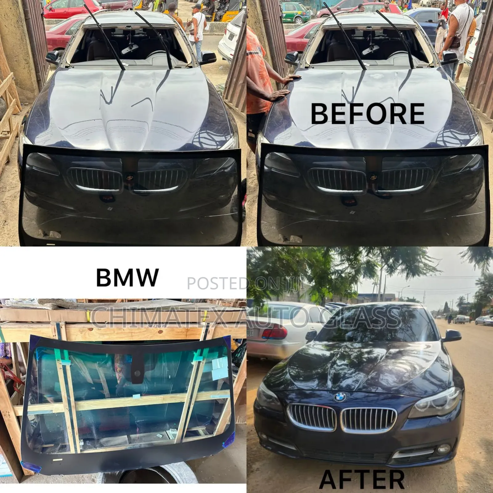 BMW 5 Series 2015 Windscreen Installation We Deliver Instal