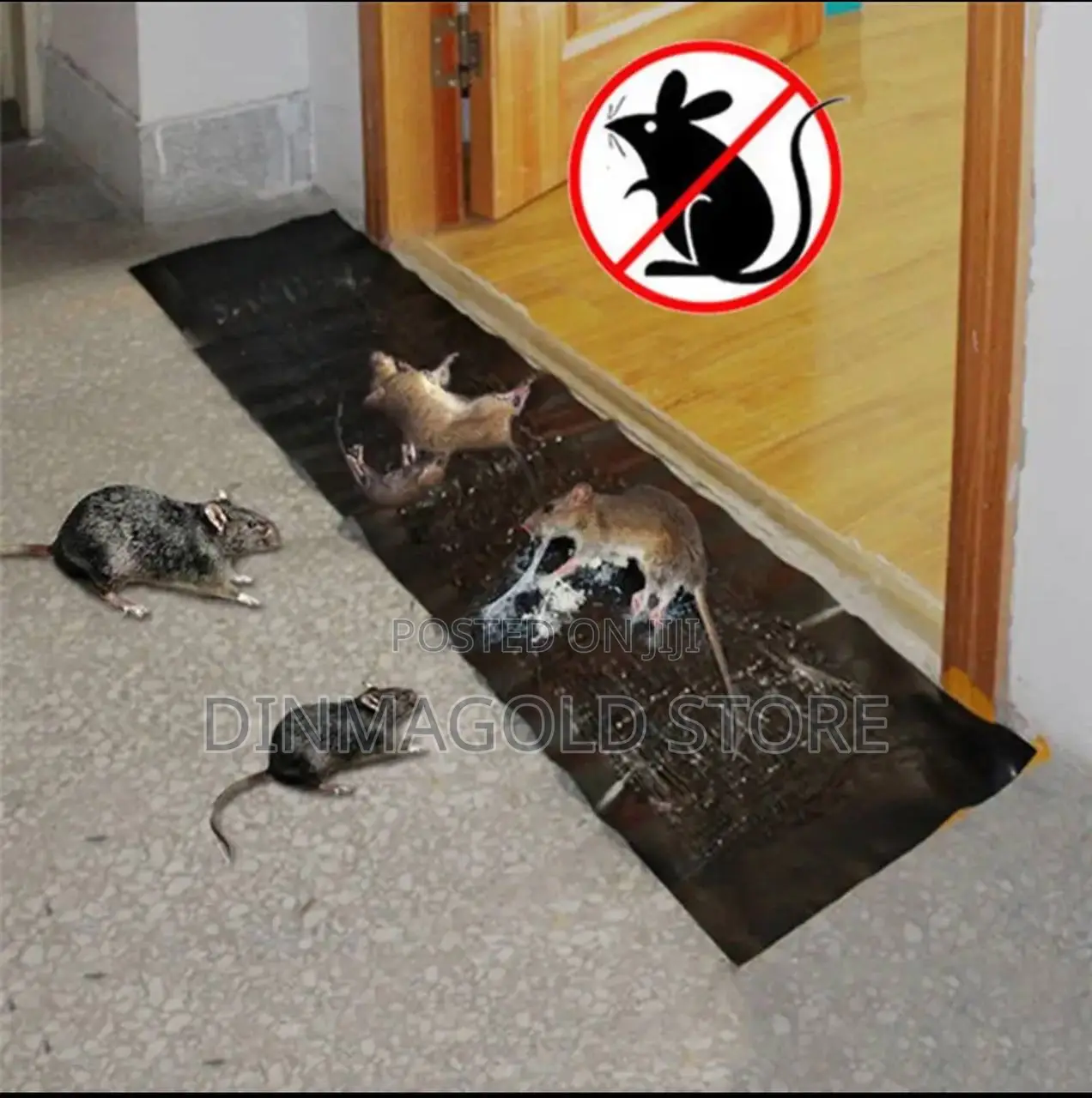 1pcs Mouse Trap Sticky Mat Mics