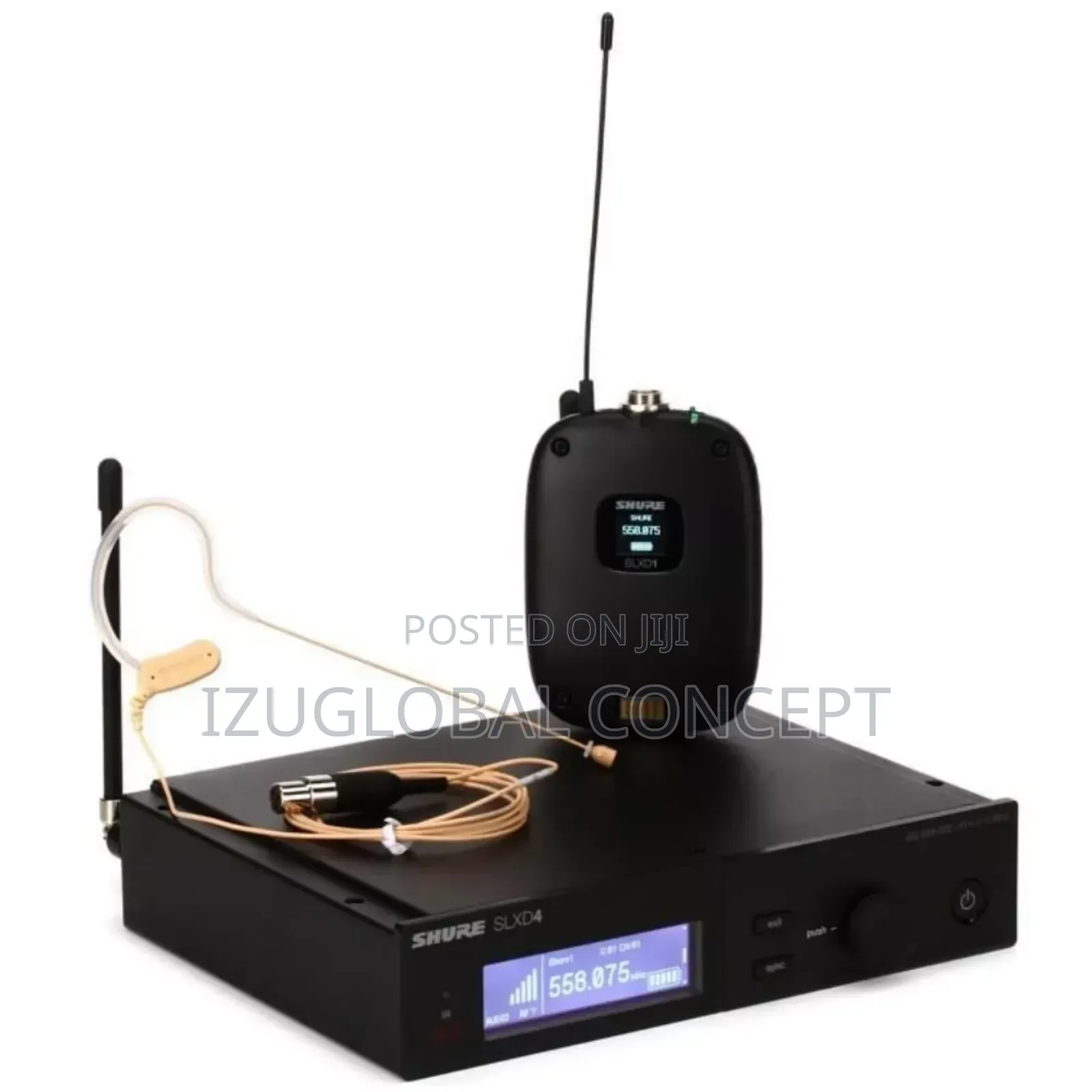 Shure Slxd14/153t Digital Wireless Earset Microphone System
