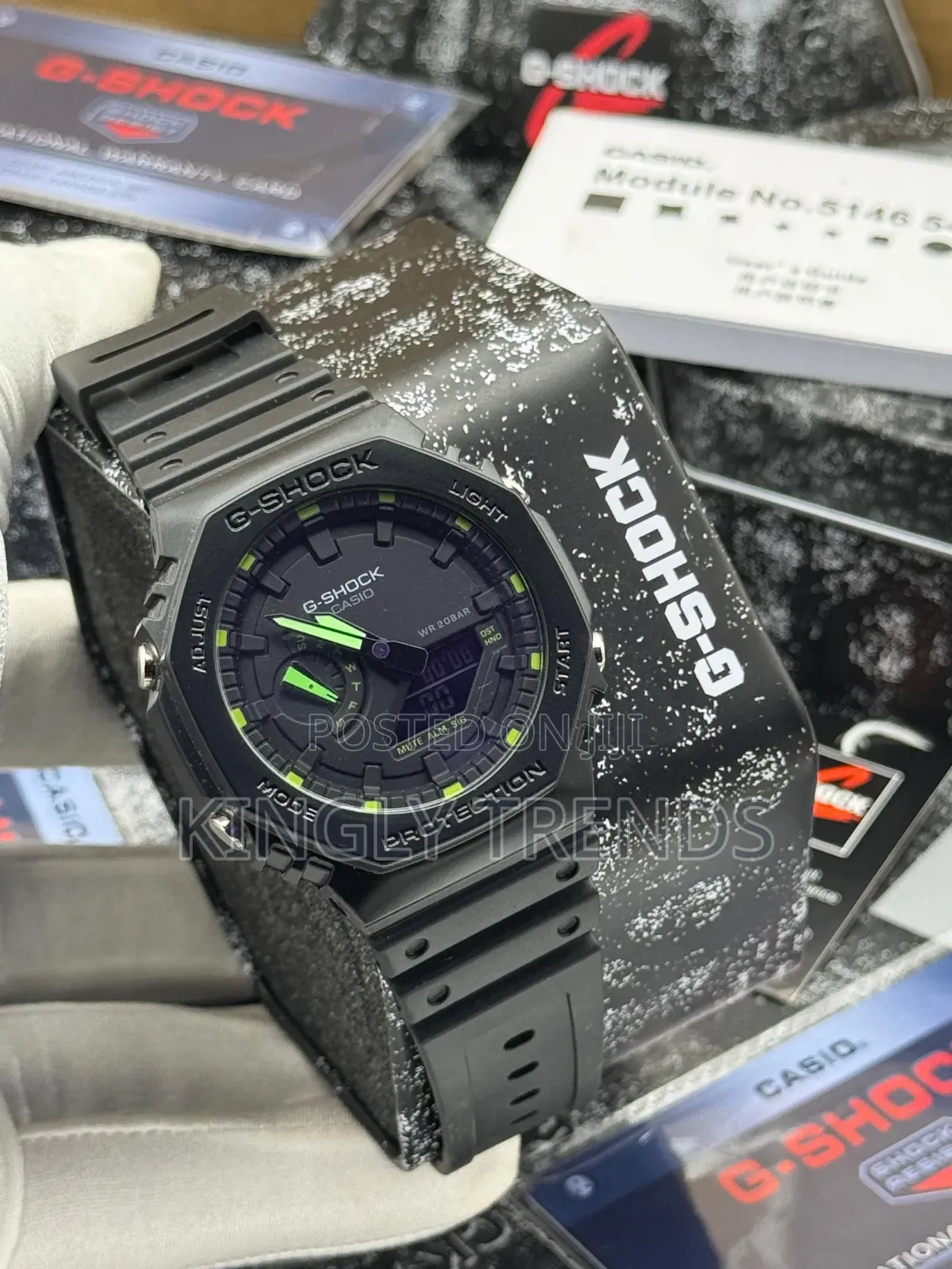 Ga-2100 Casio (G-Shock) Quality Wristwatch With Box