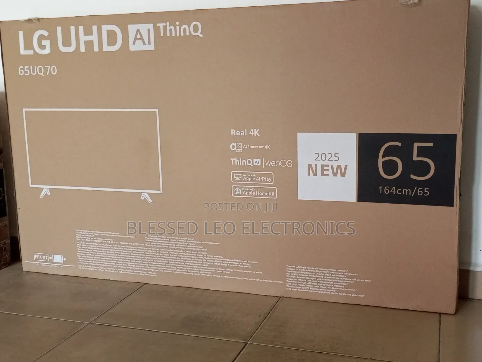 65 Inches Lg Smart Frameless Adr